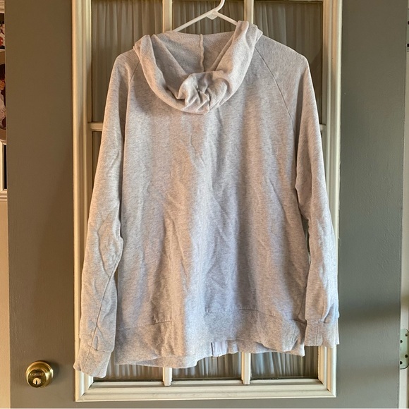 Victoria’s Secret Victoria sport logo striped zip up hoodie - Picture 3 of 7